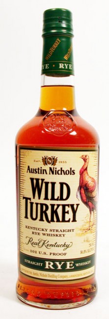 Wild Turkey Rye Old Label