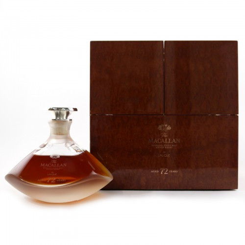 Macallan 72 Year Lalique Genesis Decant